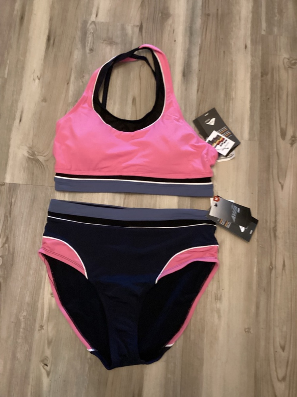 Brand new two-piece bathing suit size medium